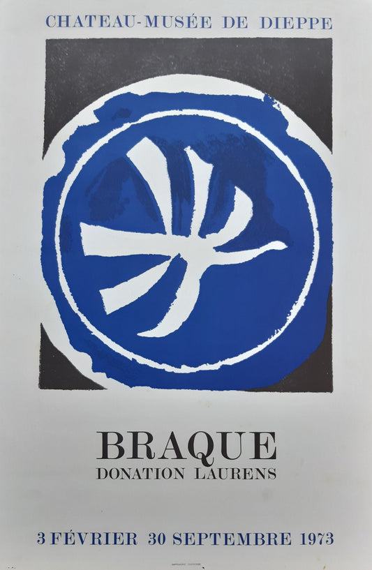 Georges Braque original art poster - 15.7"×23.2" (40×59cm)