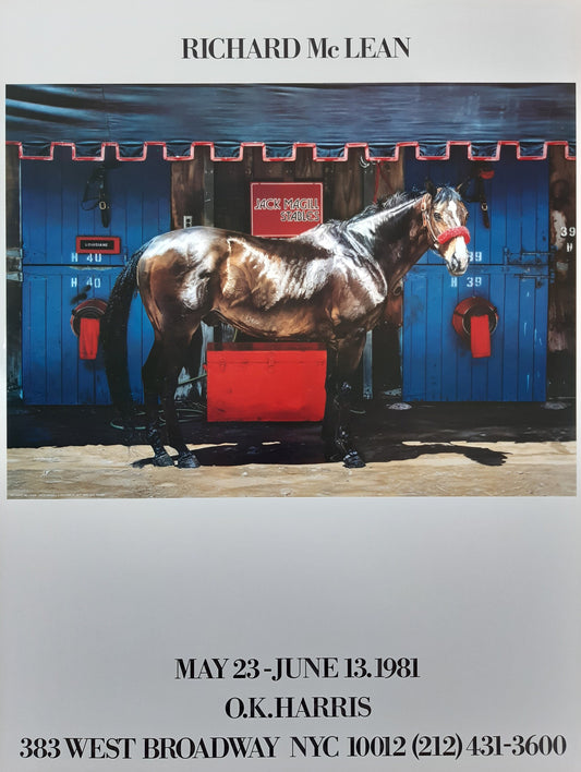 Richard McLean original art poster - 23.6"×31.5" (60×80cm)
