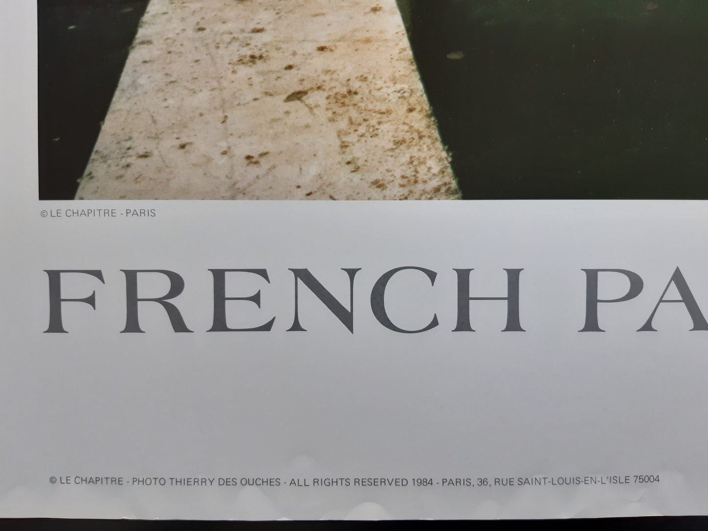 Thierry des Ouches original art poster - 31.5"×23.6" (80×60cm)