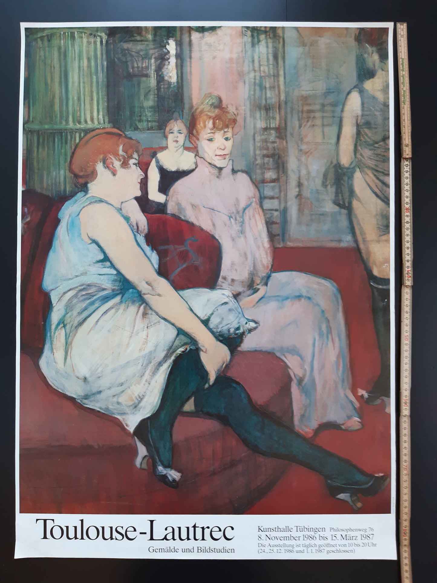 Toulouse-Lautrec vintage art poster - 23.2"×33.1" (59×84cm)