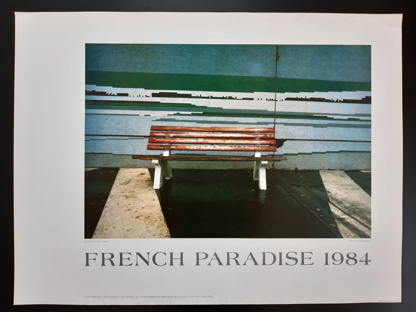 Thierry des Ouches original art poster - 31.5"×23.6" (80×60cm)