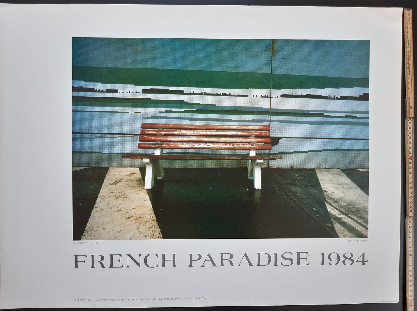 Thierry des Ouches original art poster - 31.5"×23.6" (80×60cm)