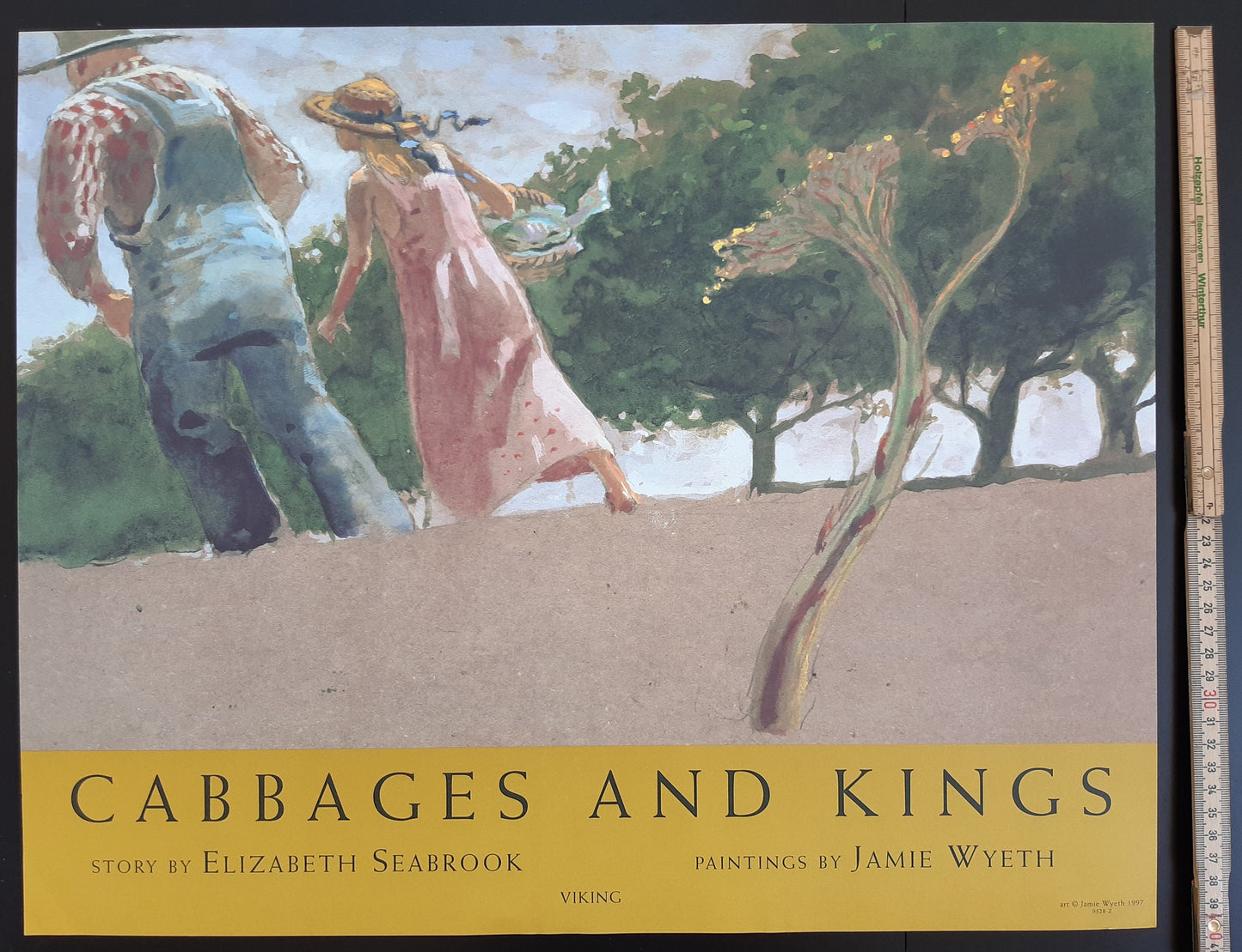 Jamie Wyeth original art print - 15.9"×20.0" (40.5×50.8cm)