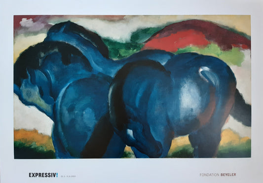 Franz Marc original art print - 27.6"×39.4" (70×100cm)
