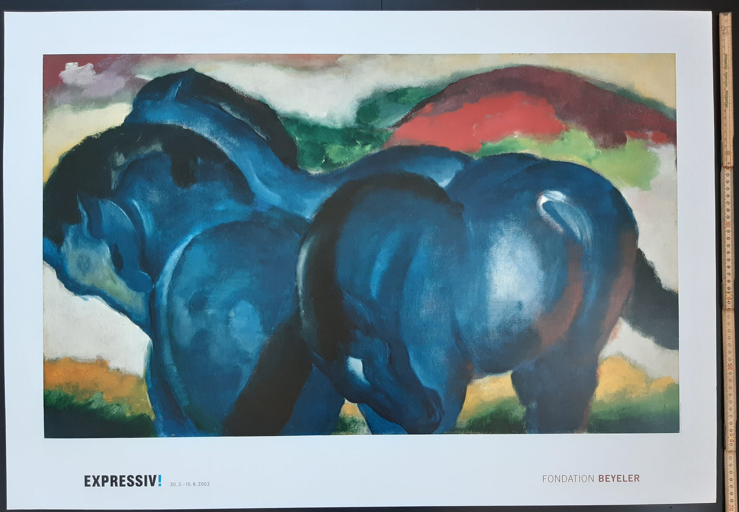 Franz Marc original art print - 27.6"×39.4" (70×100cm)