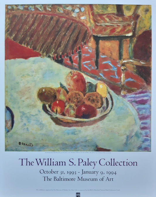 Pierre Bonnard original art poster - 24.6"×31.5" (62.5×80cm)