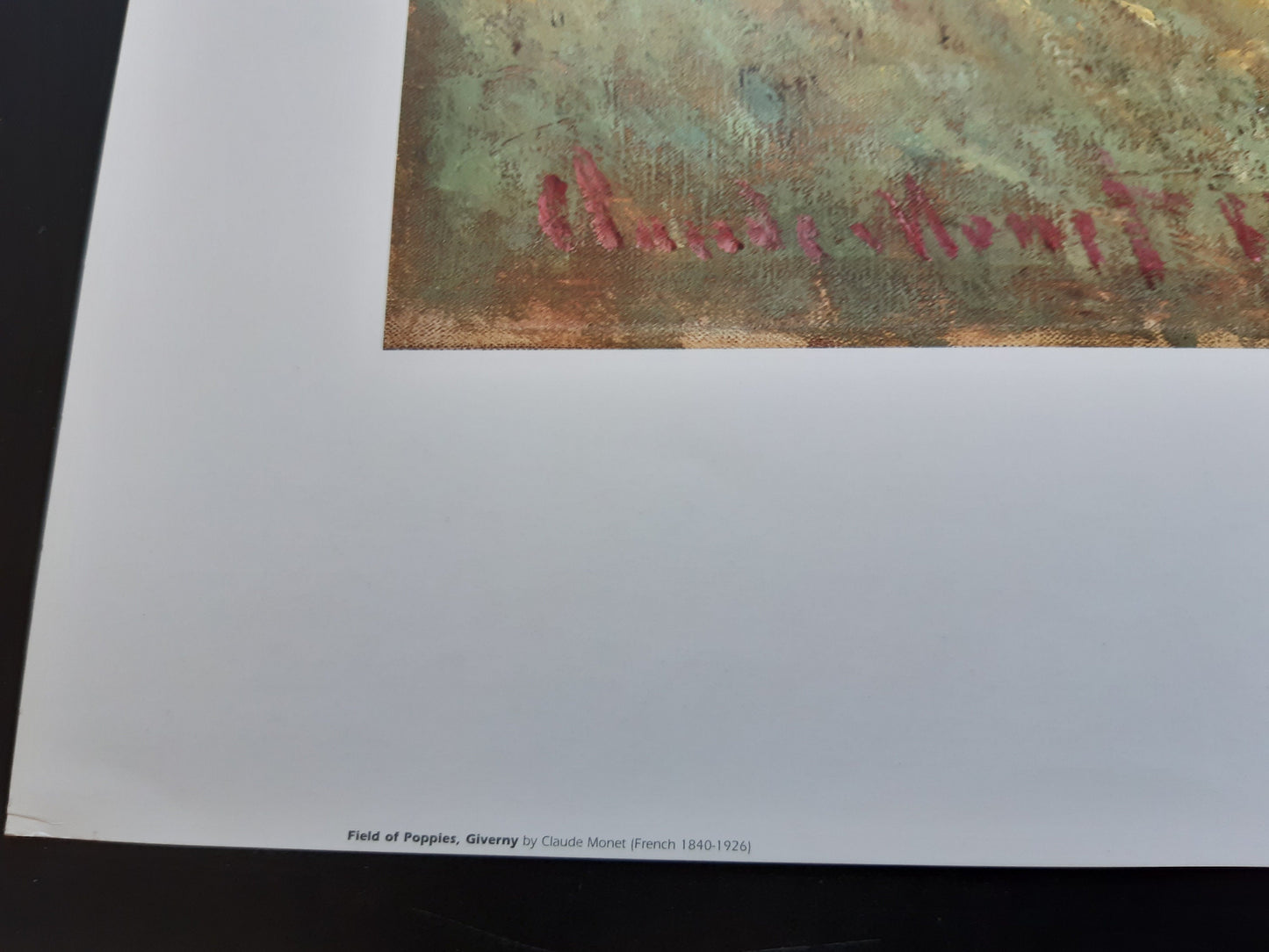 Claude Monet original art print - 31.5"×26.0" (80×66cm)