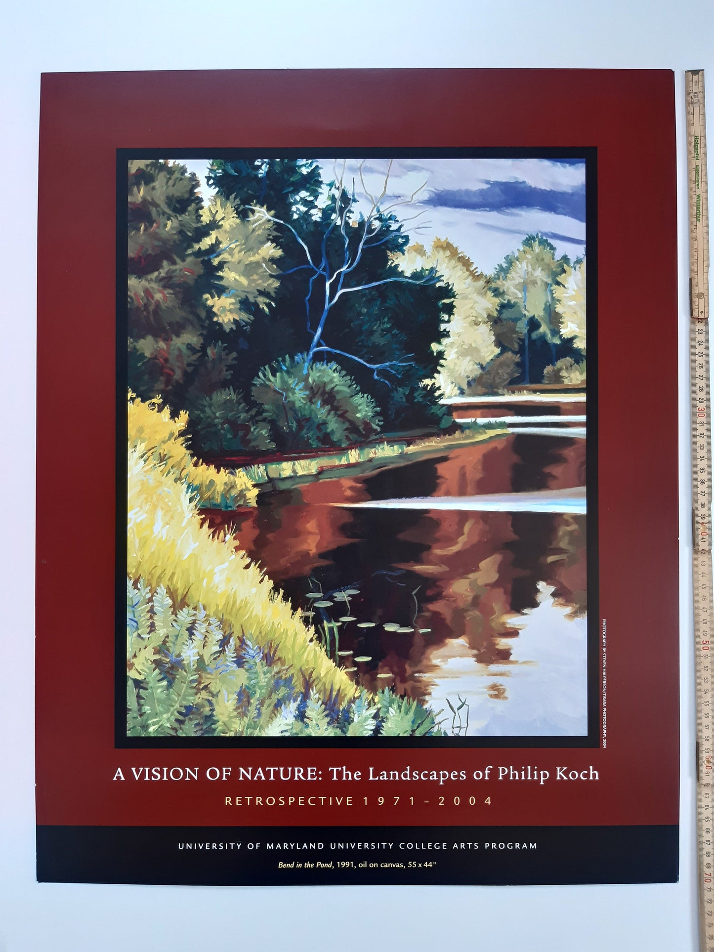 Philip Koch original art poster - 22.0"×27.8" (56×70.5cm)
