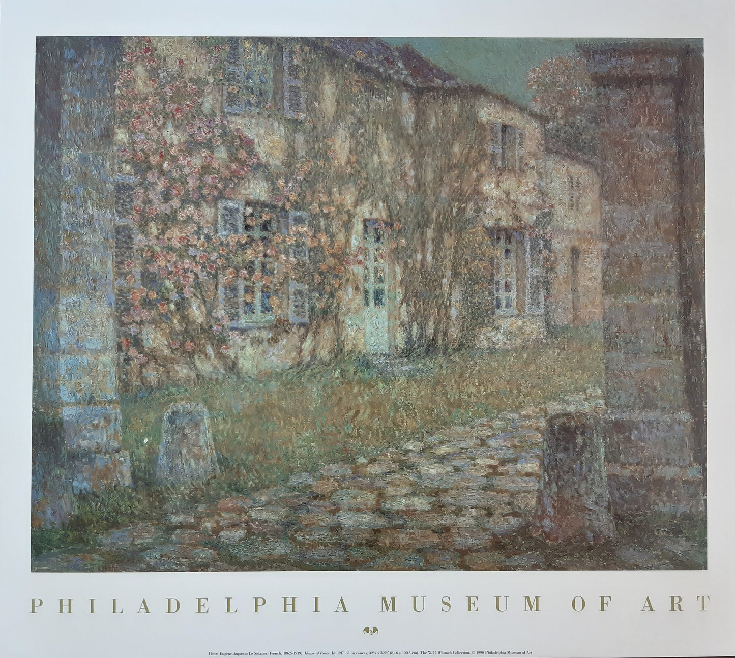 Henri Le Sidaner original art print - 29.7"×26.6" (75.5×67.5cm)