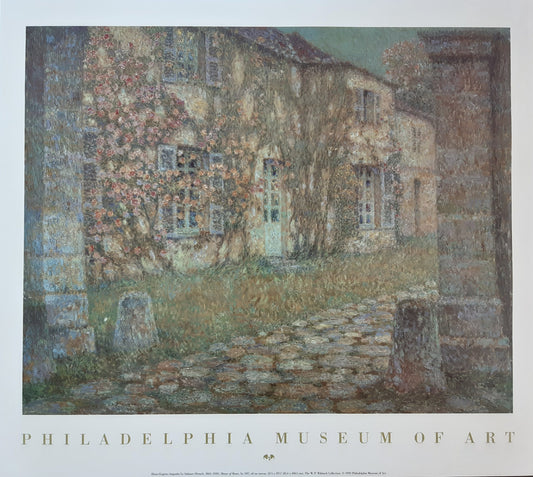 Henri Le Sidaner original art print - 29.7"×26.6" (75.5×67.5cm)