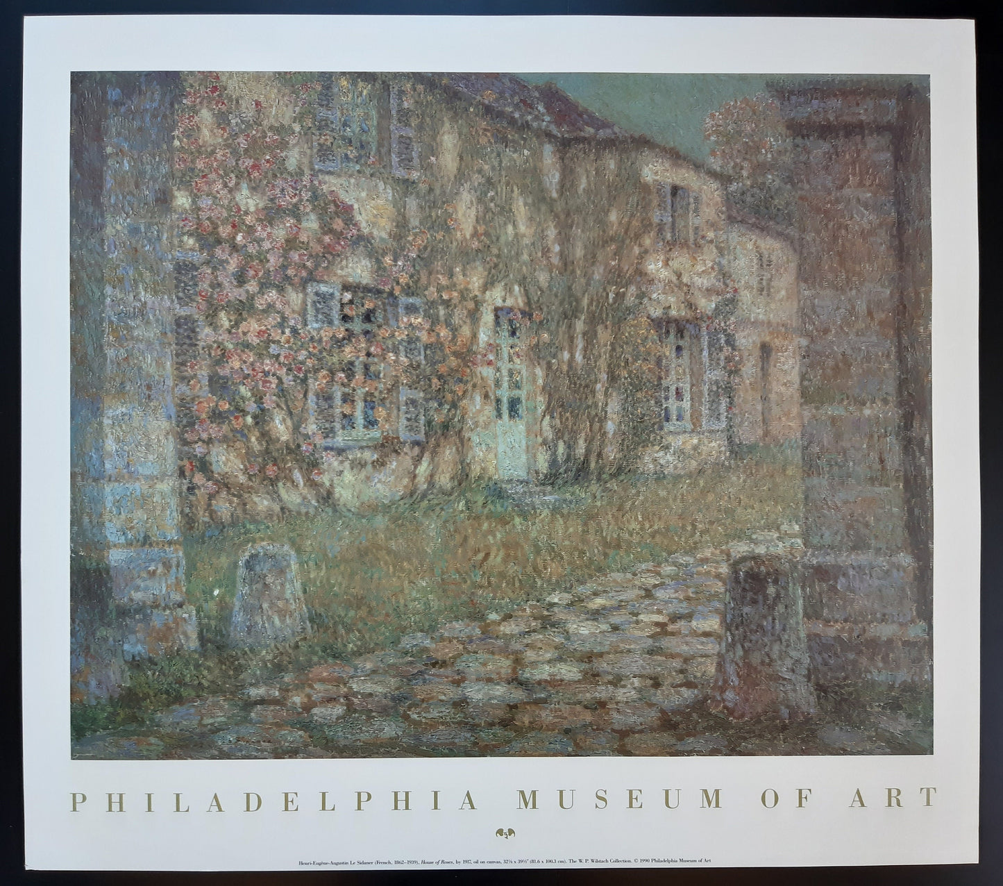 Henri Le Sidaner original art print - 29.7"×26.6" (75.5×67.5cm)