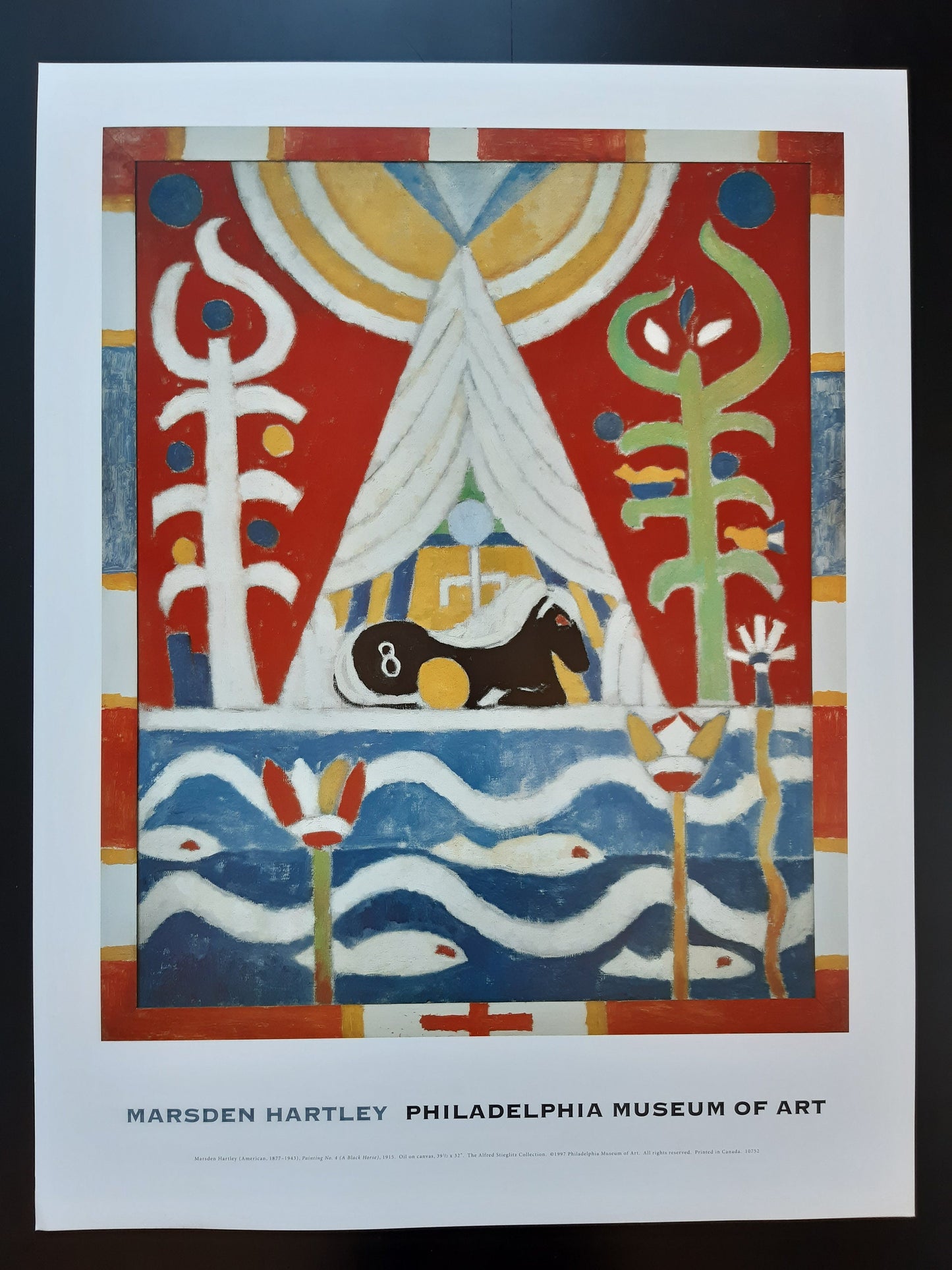 Marsden Hartley original art poster - 26.0"×34.3" (66×87cm)