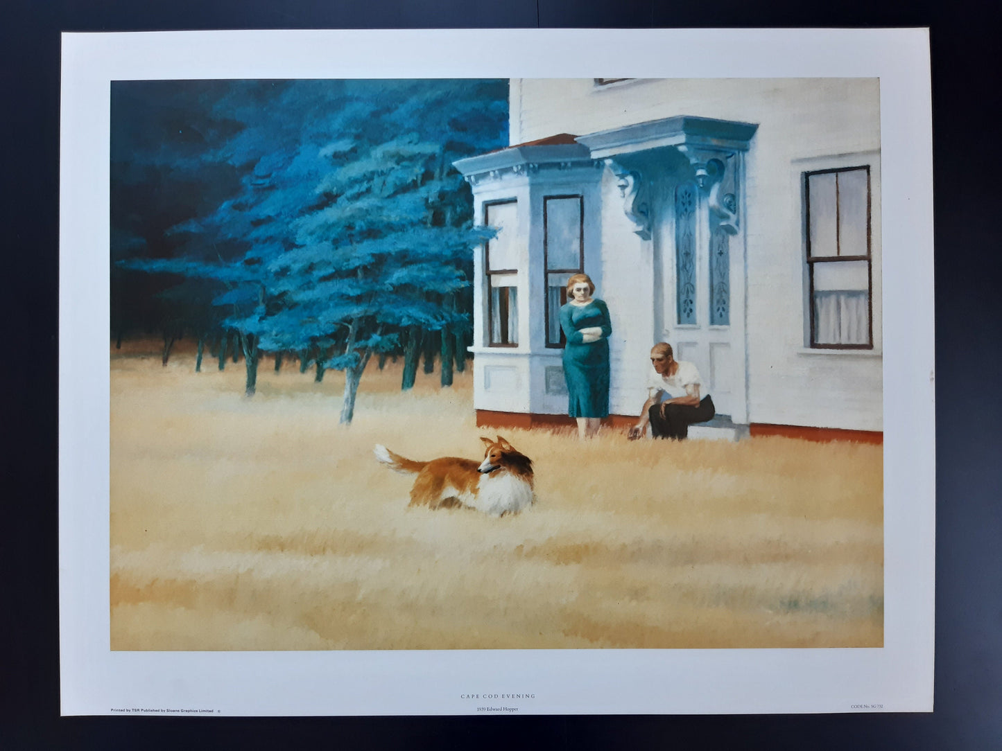 Edward Hopper art print - 26.0"×20.5" (66×52cm)