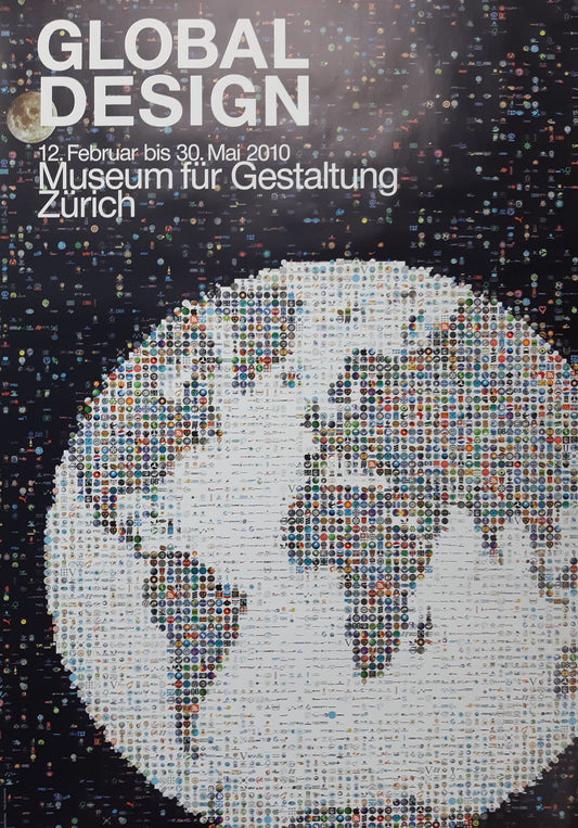 Global design exhibition poster - 35.4"×50.4" (90×128cm)