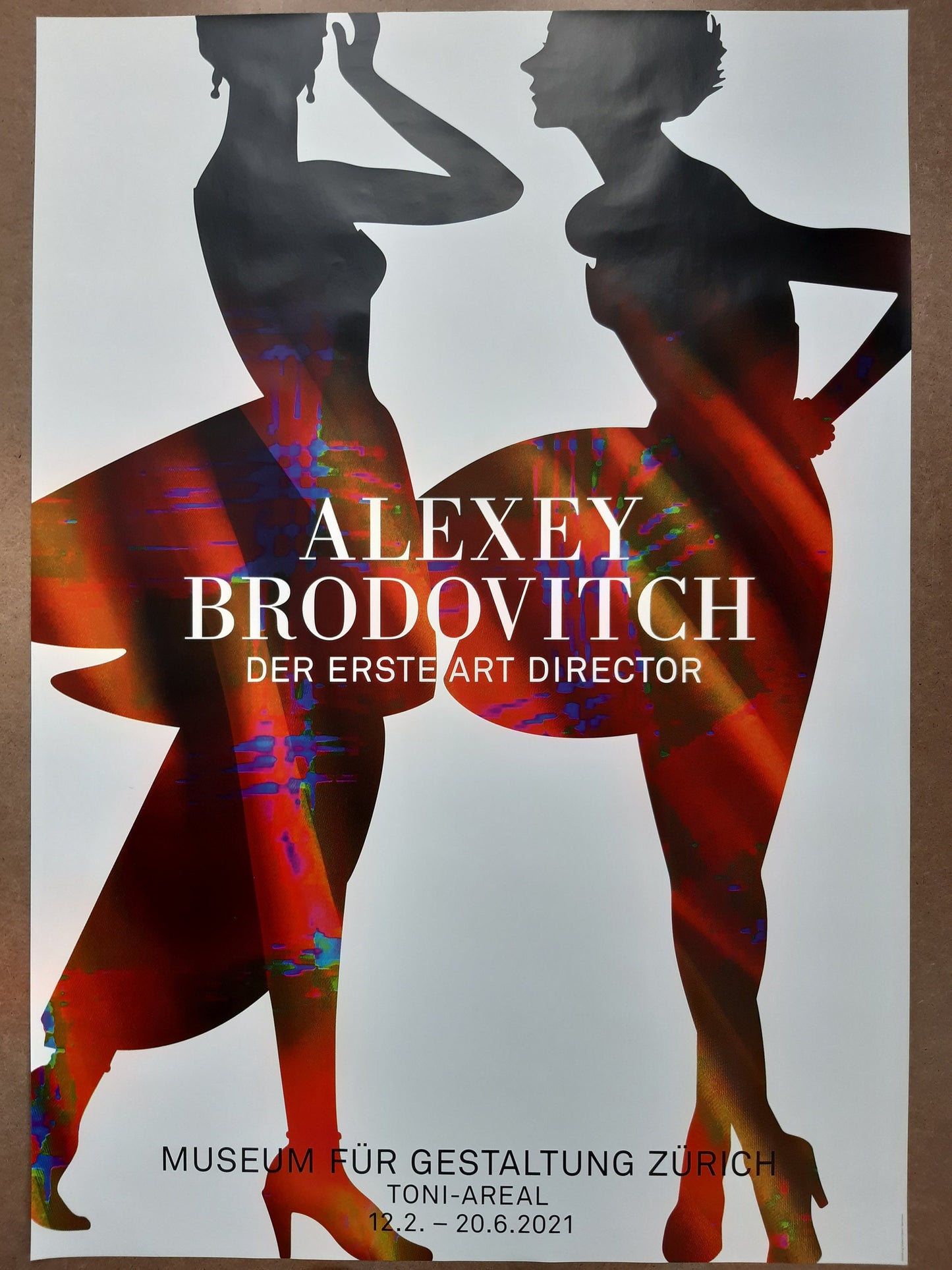 Alexey Brodovitch exhibition poster - 35.4"×51.2" (90×130cm)