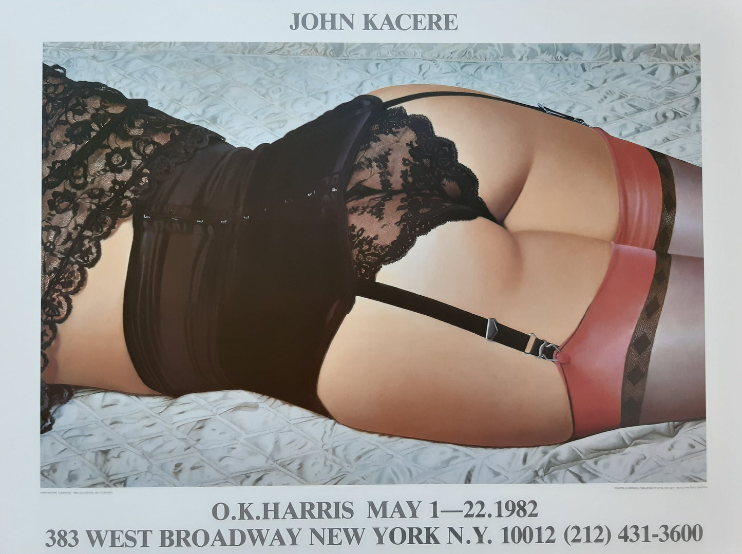 John Kacere original art poster - 31.5"×23.6" (80×60cm)
