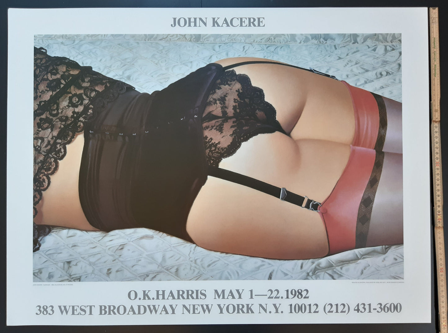 John Kacere original art poster - 31.5"×23.6" (80×60cm)