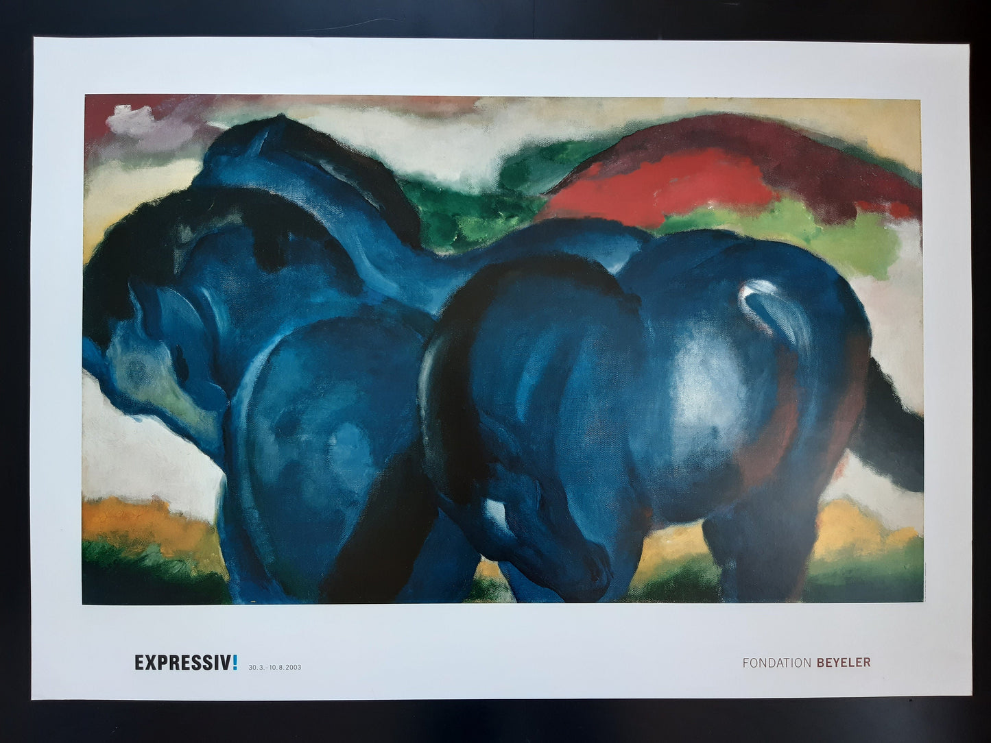 Franz Marc original art print - 27.6"×39.4" (70×100cm)