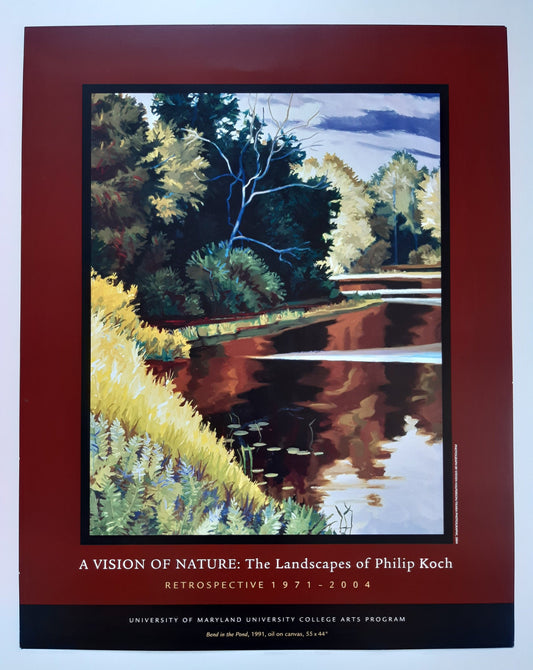 Philip Koch original art poster - 22.0"×27.8" (56×70.5cm)