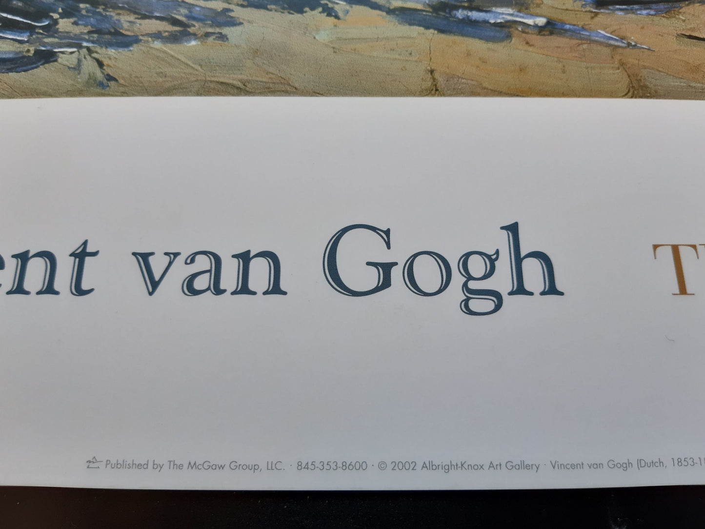 Van Gogh original art print - 23.8"×29.9" (60.5×76cm)