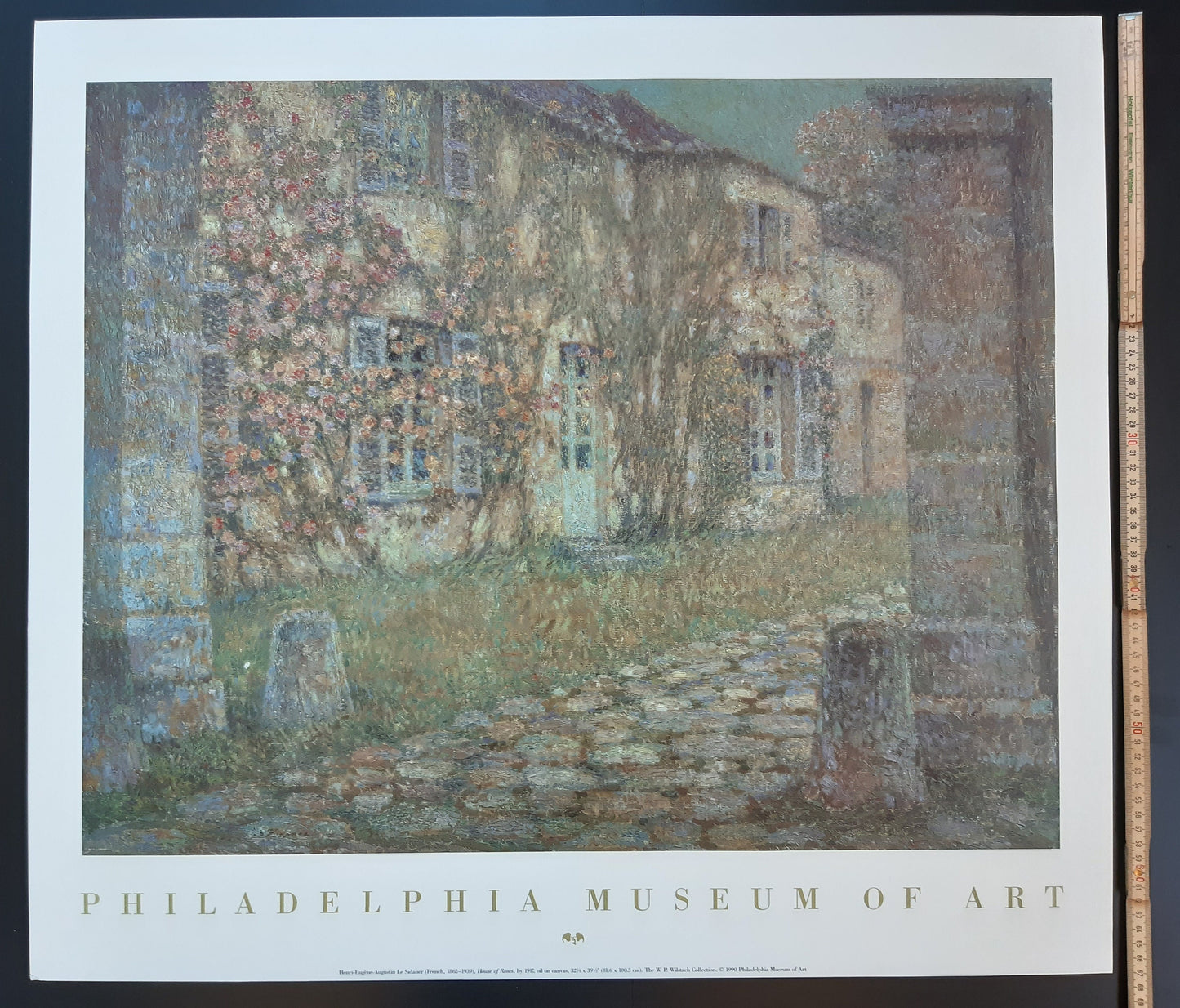 Henri Le Sidaner original art print - 29.7"×26.6" (75.5×67.5cm)