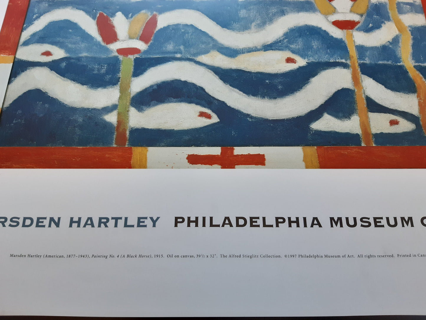 Marsden Hartley original art poster - 26.0"×34.3" (66×87cm)