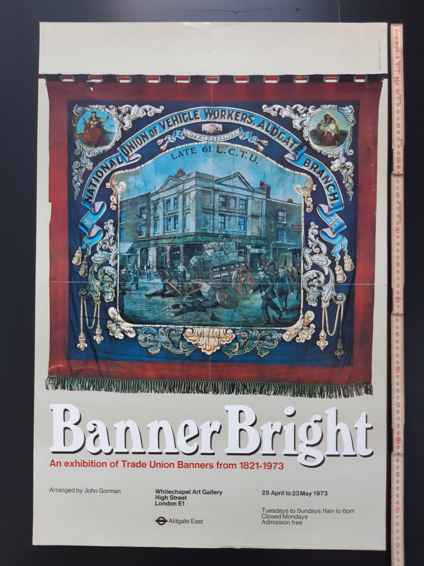 Banner Bright exhibition poster - 20.1"×29.9" (51×76cm)