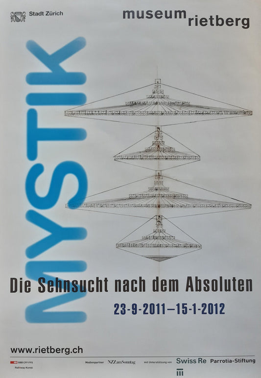 Mystik - Swiss original museum poster - 35.6"×50.4" (90.5×128cm)