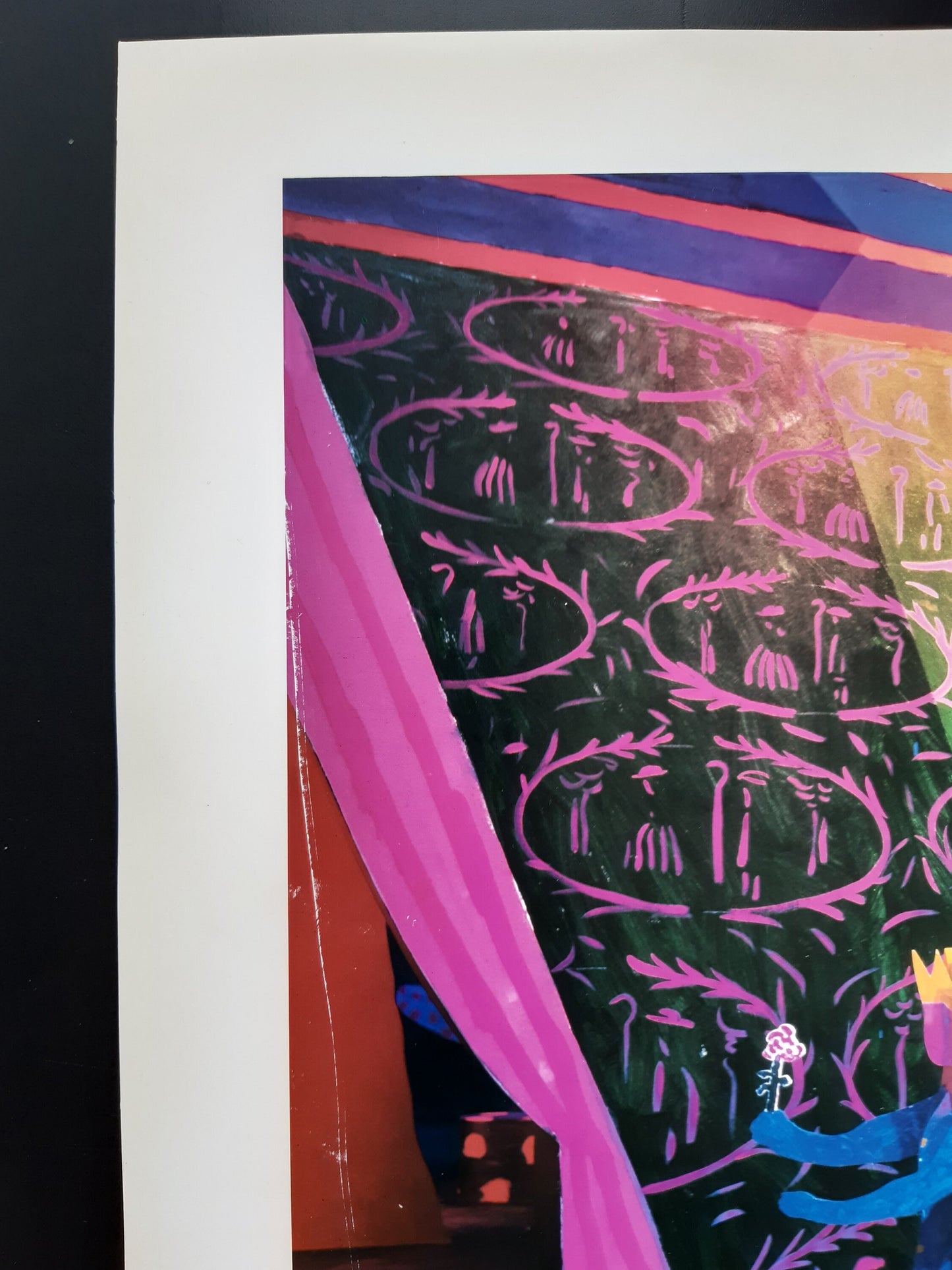 David Hockney original art poster - 20.1"×24.0" (51×61cm)