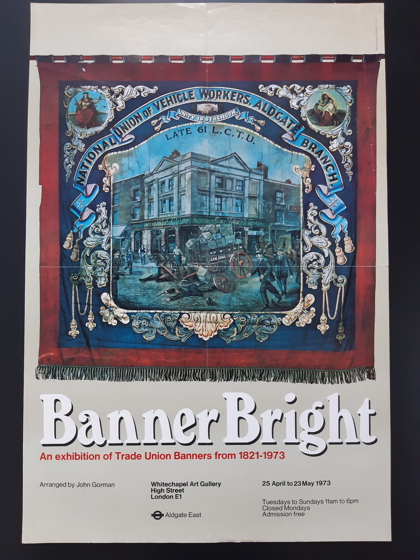 Banner Bright exhibition poster - 20.1"×29.9" (51×76cm)