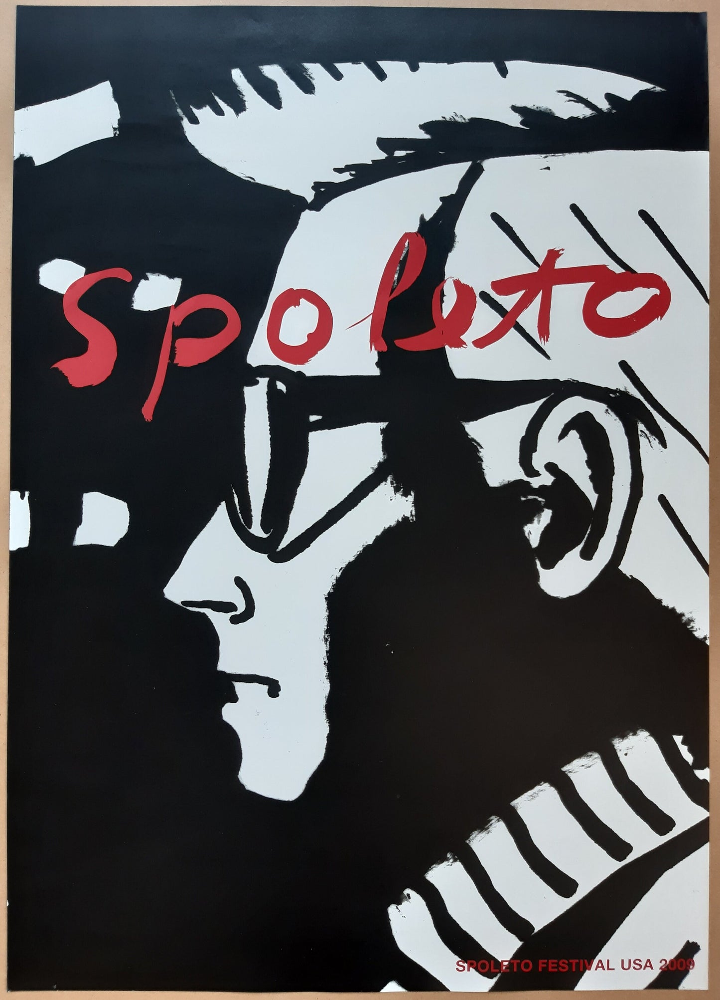 Alex Katz original art poster - 25.2"×35.6" (64×90.5cm)