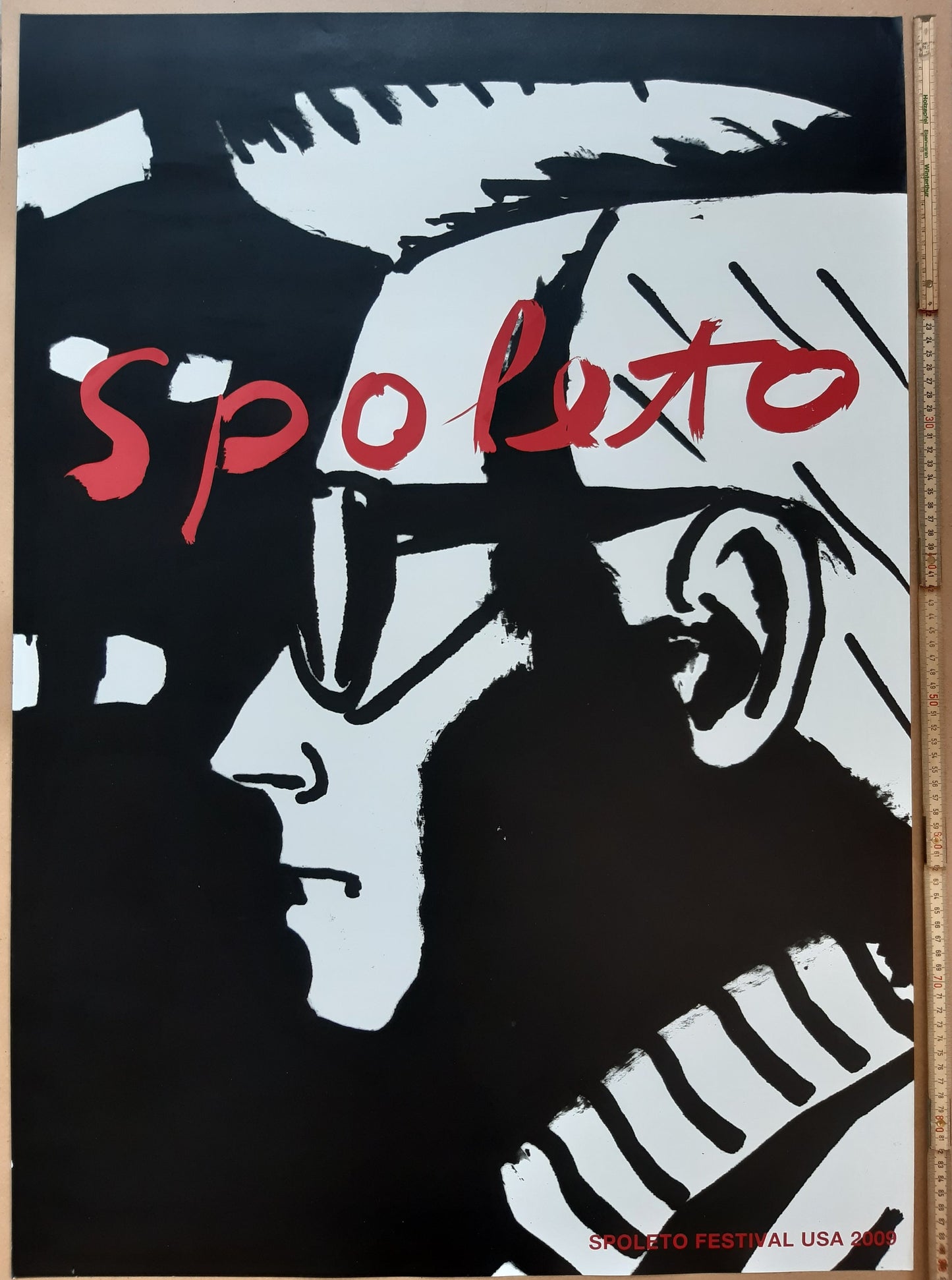 Alex Katz original art poster - 25.2"×35.6" (64×90.5cm)