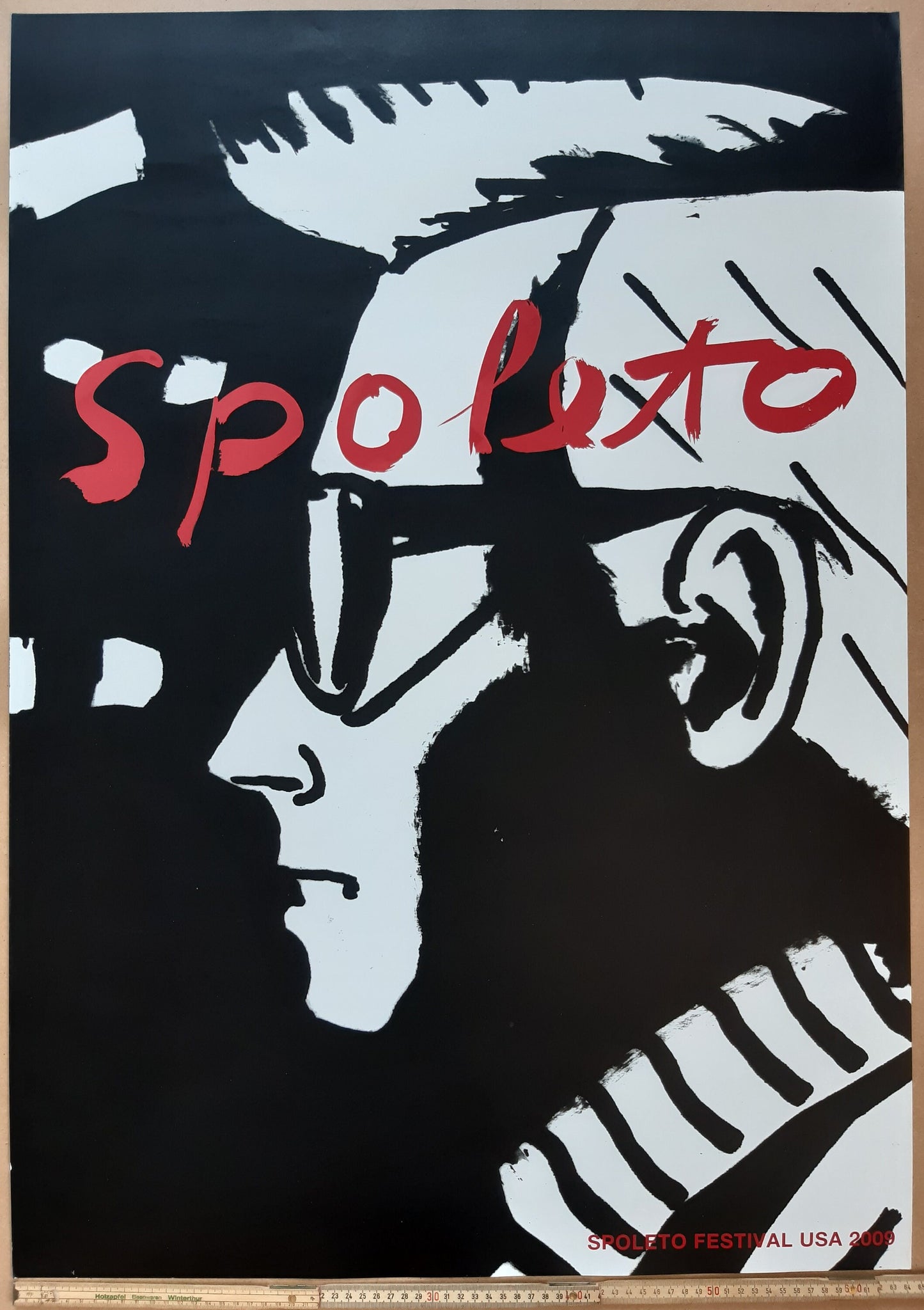 Alex Katz original art poster - 25.2"×35.6" (64×90.5cm)