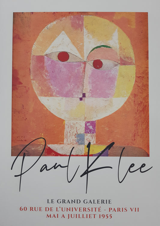 Paul Klee art poster reproduction - 19.7"×27.6" (50×70cm)