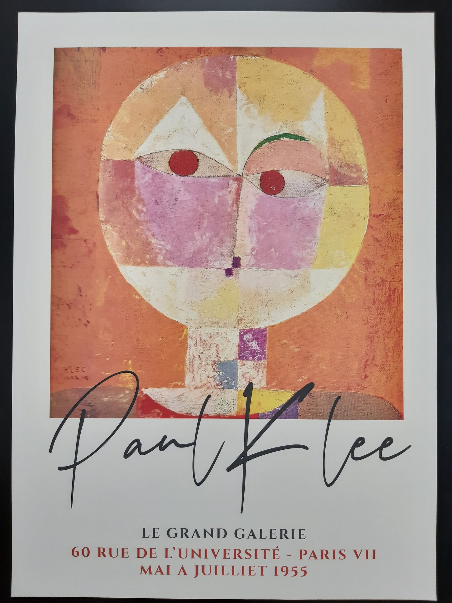 Paul Klee art poster reproduction - 19.7"×27.6" (50×70cm)