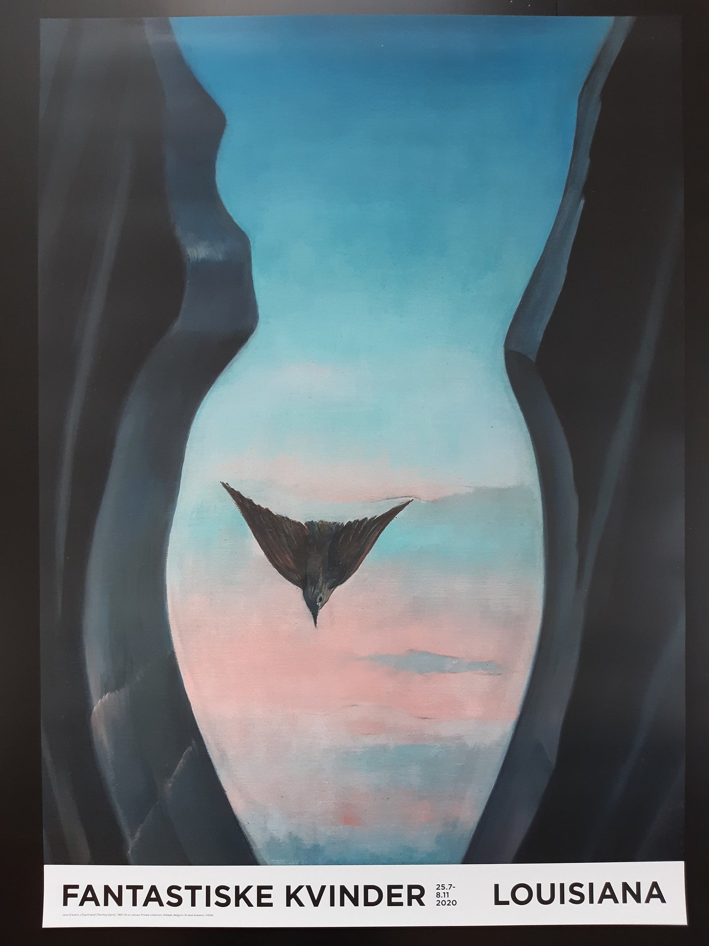 Jane Graverol art exhibition poster - 23.2"×33.1" (59×84cm)
