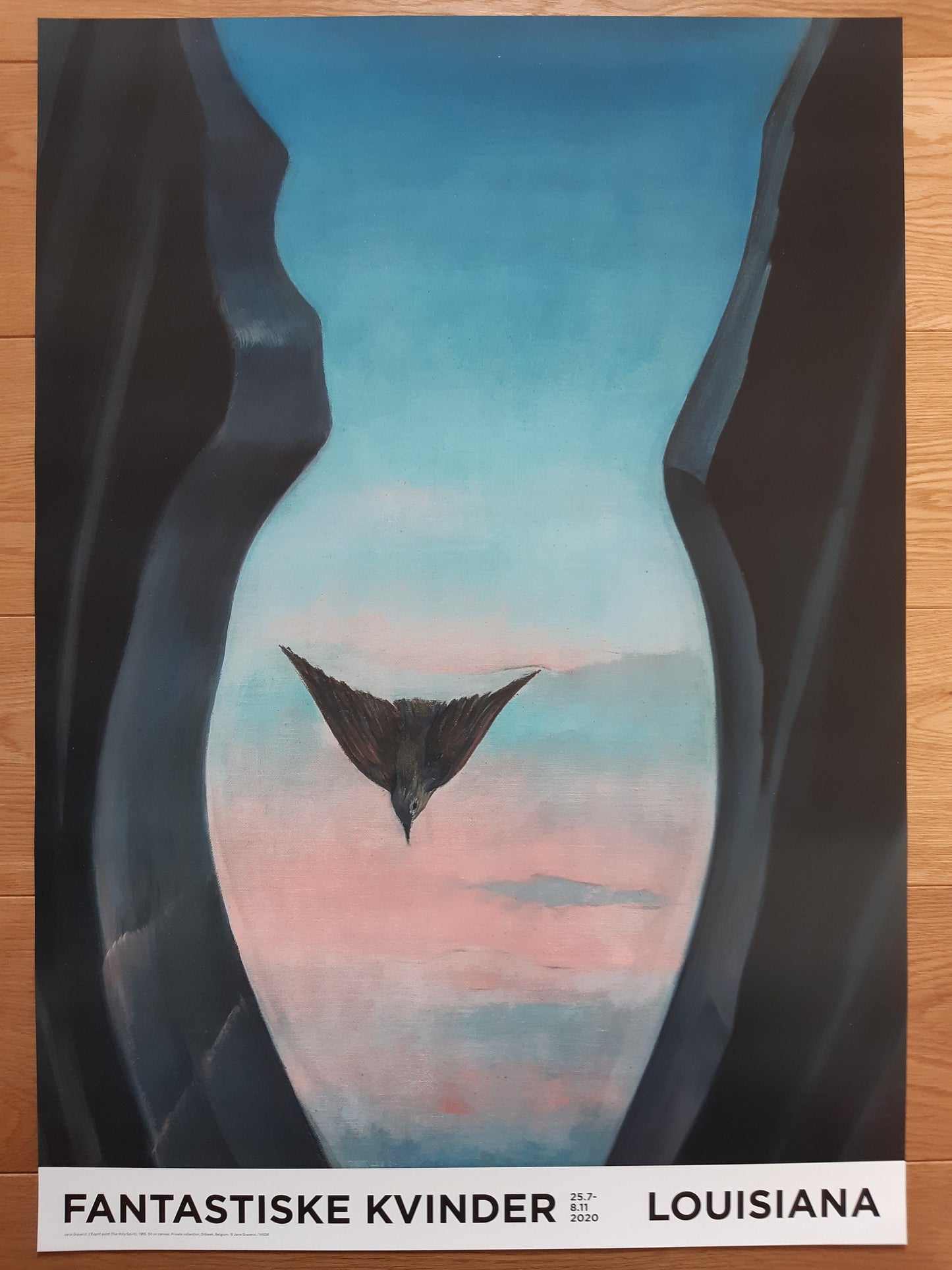 Jane Graverol art exhibition poster - 23.2"×33.1" (59×84cm)