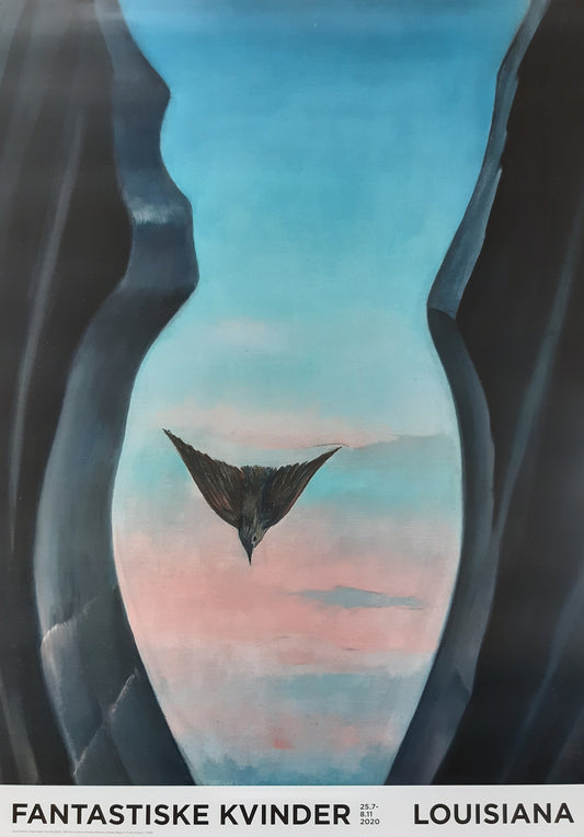 Jane Graverol art exhibition poster - 23.2"×33.1" (59×84cm)