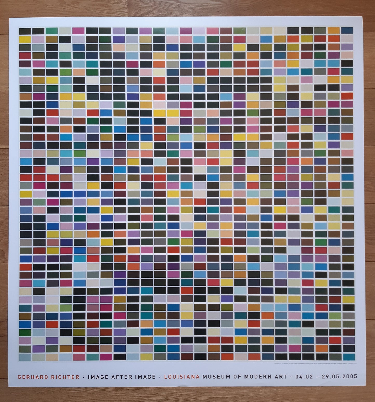 Gerhard Richter art poster - 46.1"×48.0" (117×122cm)