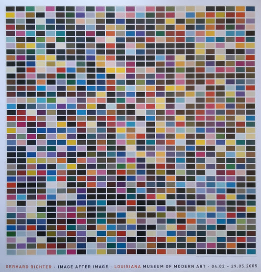 Gerhard Richter art poster - 46.1"×48.0" (117×122cm)
