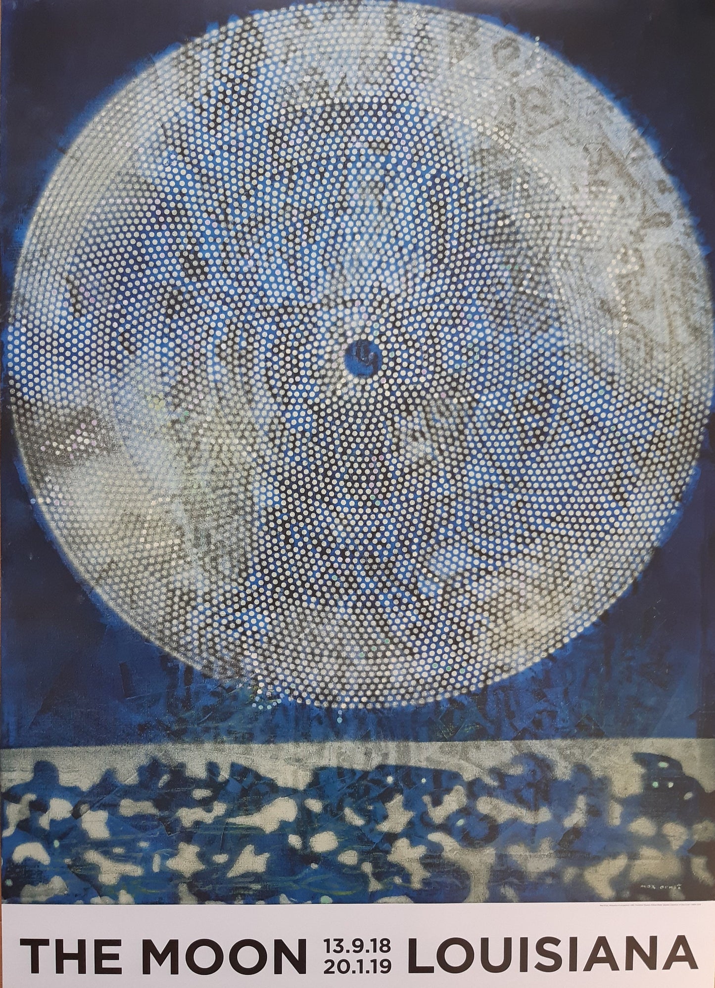 Max Ernst original art poster unframed - 33.1"×46.5" (84×118cm)