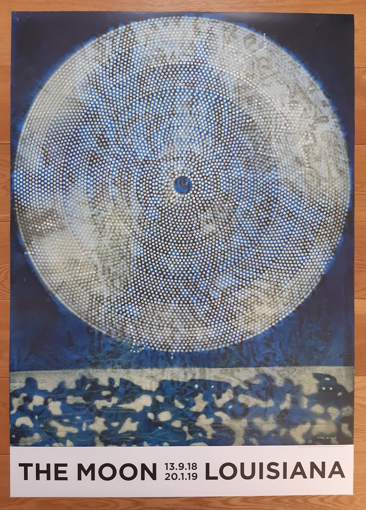 Max Ernst original art poster unframed - 33.1"×46.5" (84×118cm)