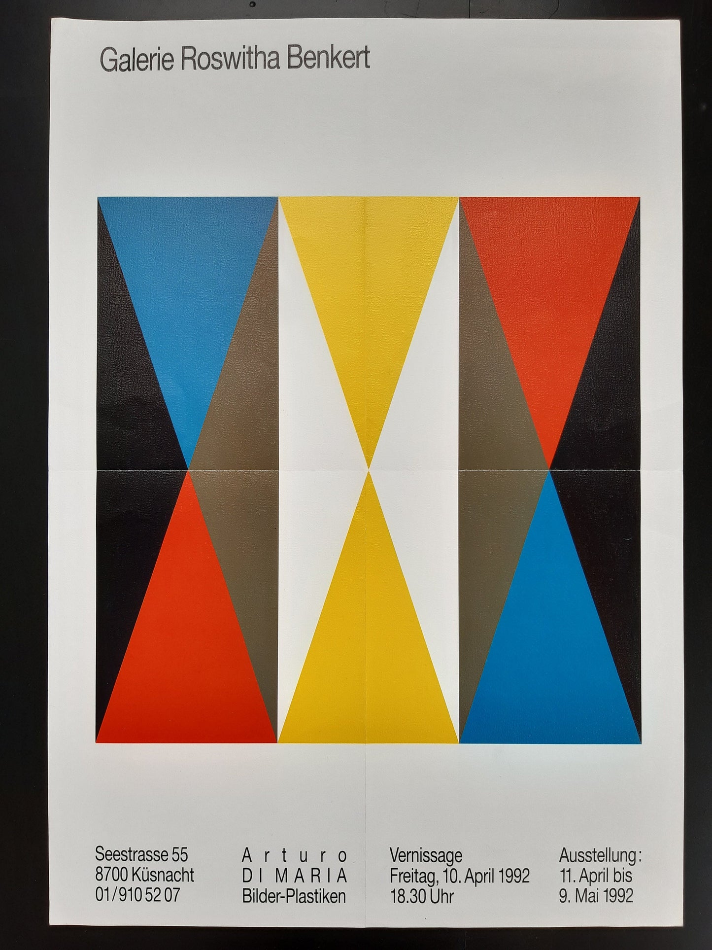 Arturo Di Maria art exhibition poster - 13.8"×19.5" (35×49.5cm)