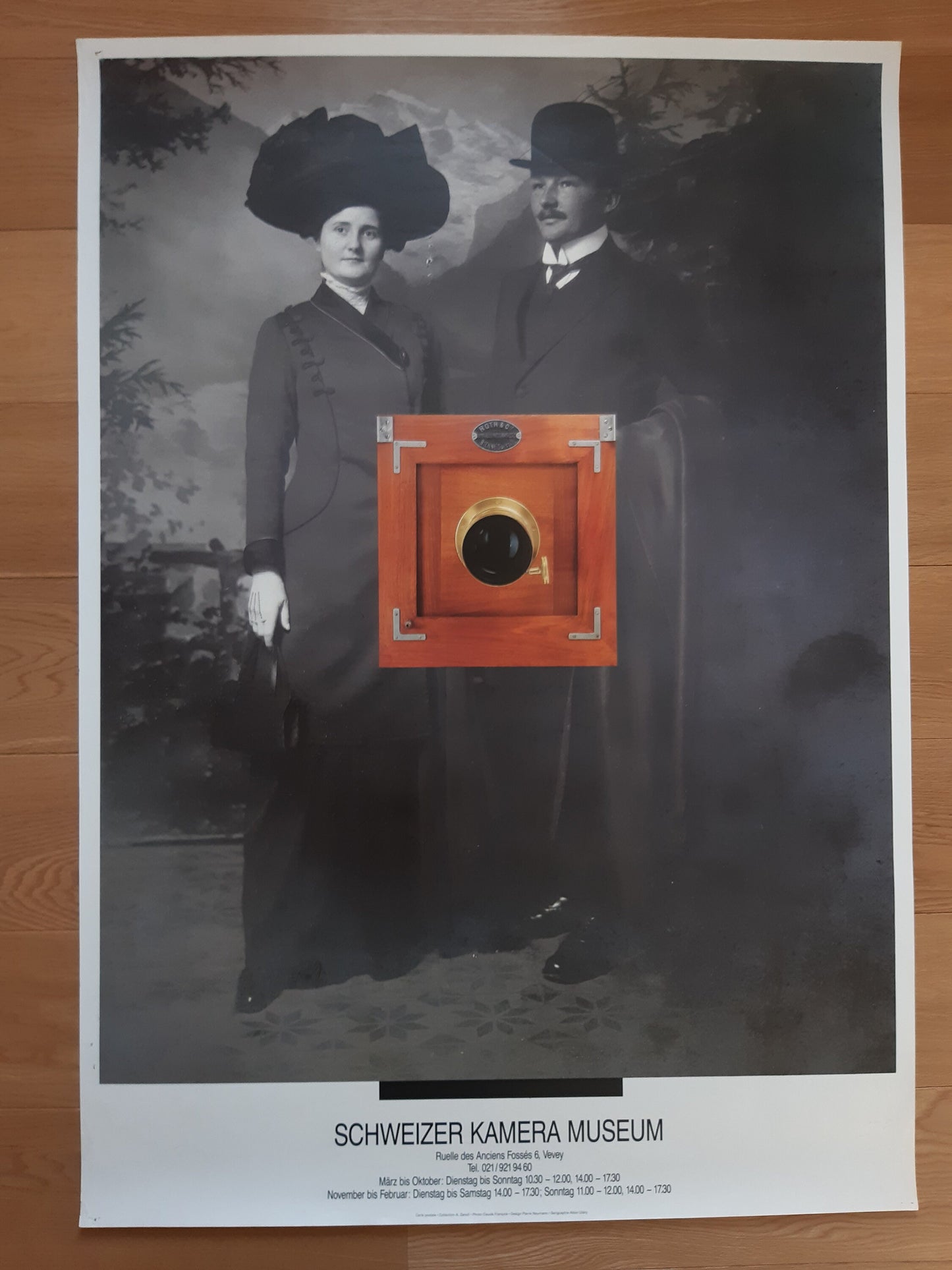Swiss Vintage Museum poster - 35.4"×50.4" (90×128cm)
