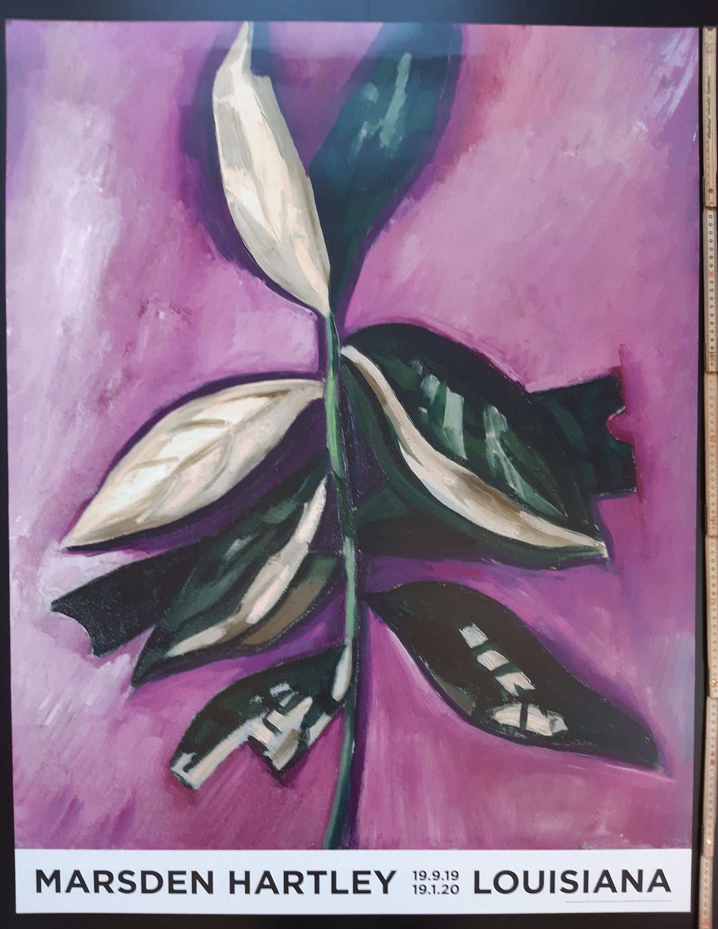 Marsden Hartley original art poster - 33.1"×43.1" (84×109.5cm)