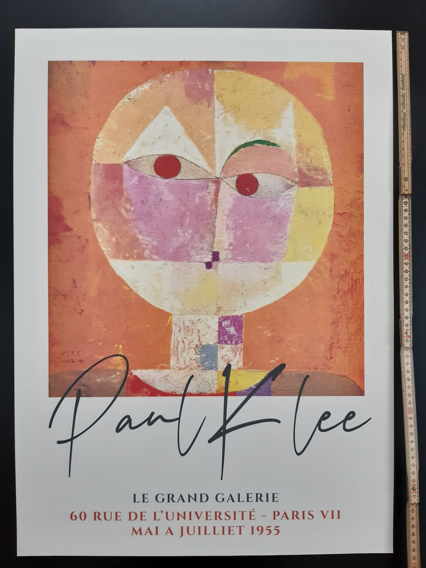 Paul Klee art poster reproduction - 19.7"×27.6" (50×70cm)