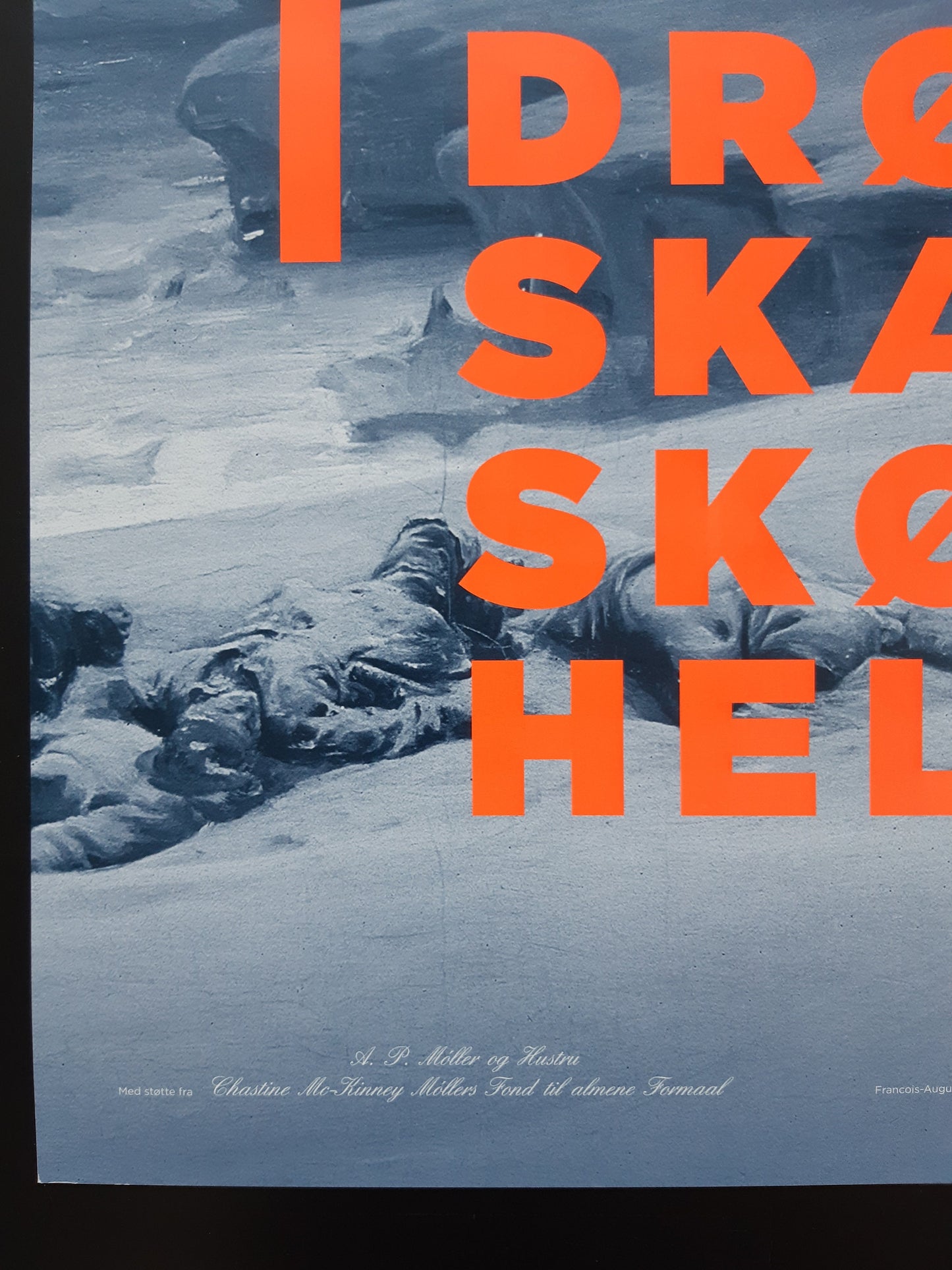 Arktis museum exhibition poster - 23.2"×33.1" (59×84cm)