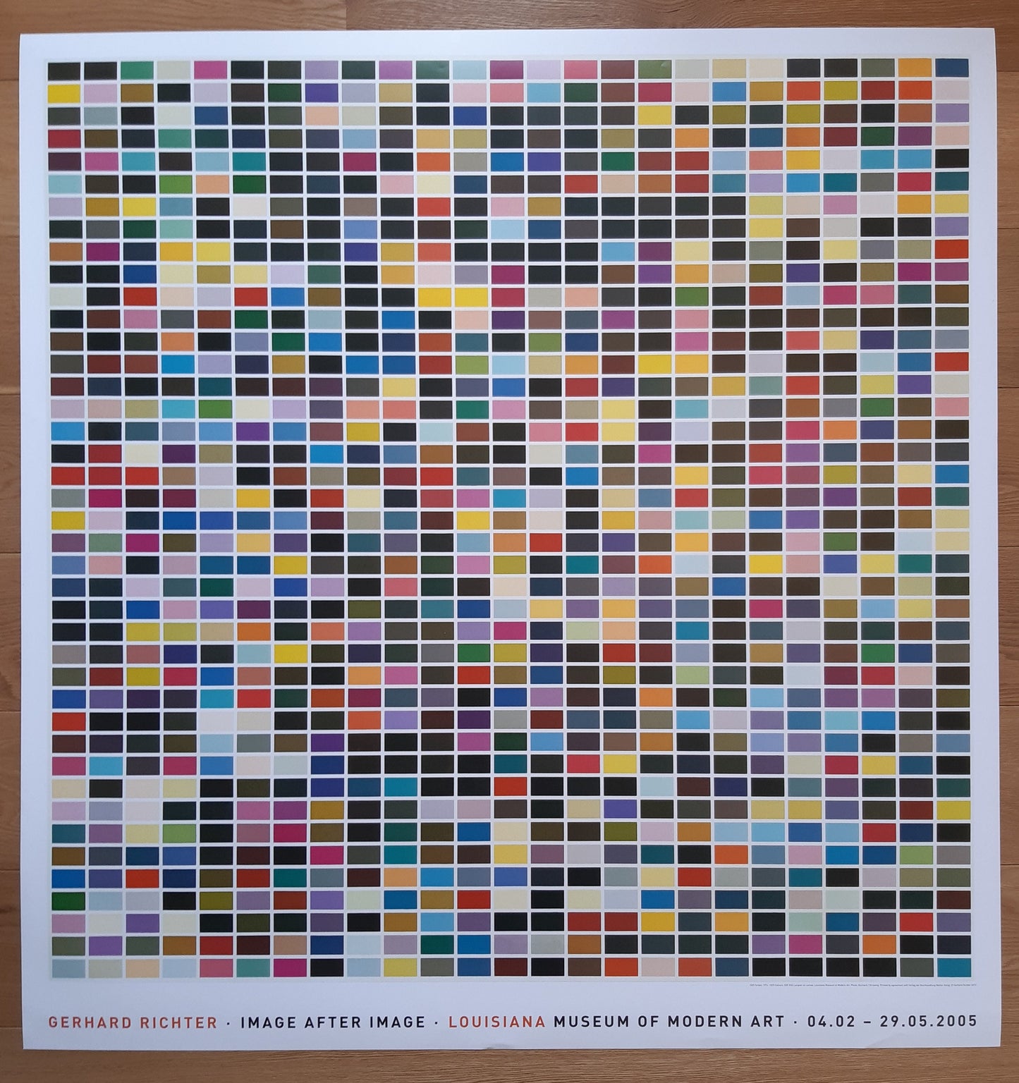 Gerhard Richter art poster - 46.1"×48.0" (117×122cm)