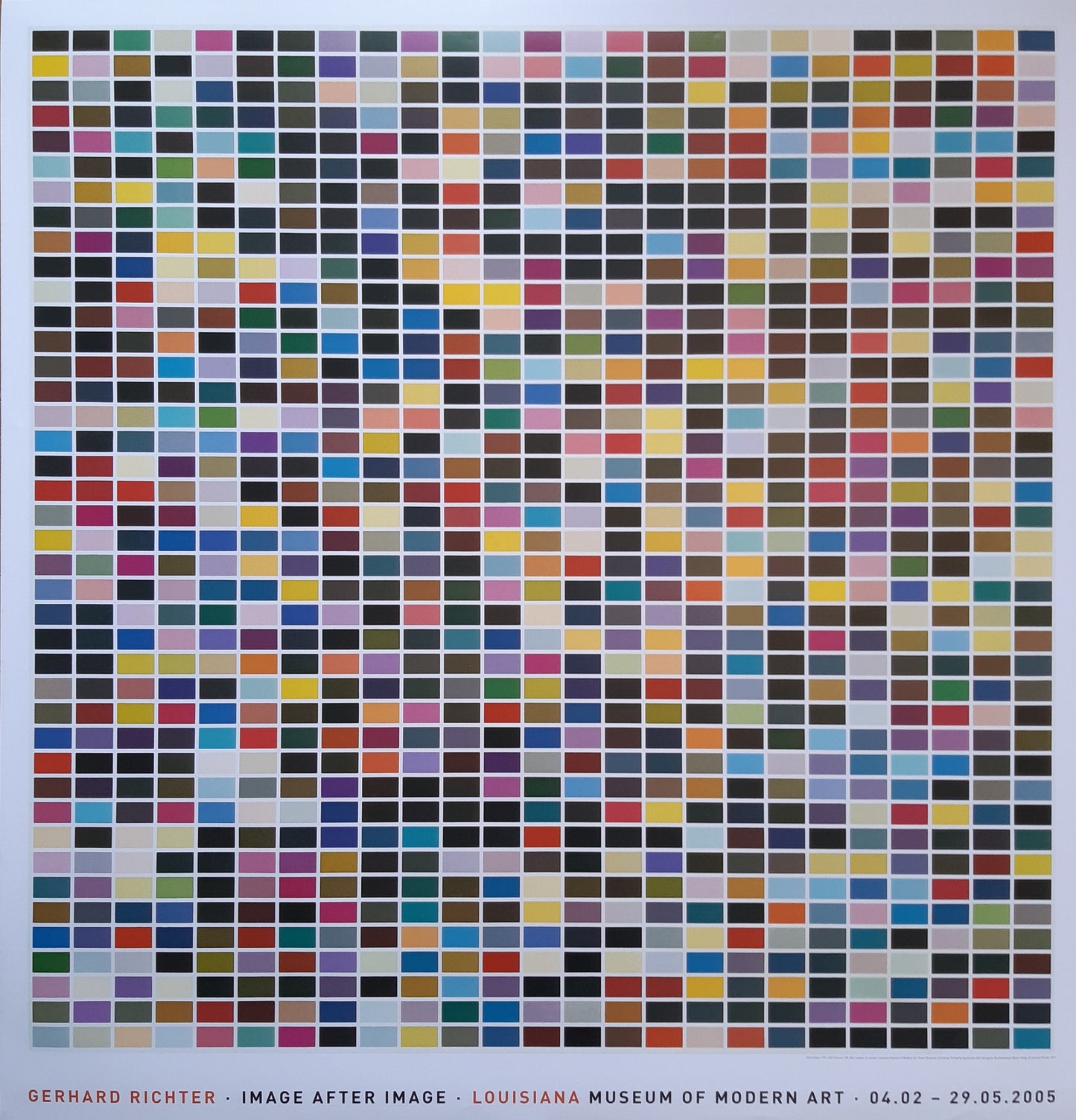 Gerhard Richter art poster - 46.1"×48.0" (117×122cm)