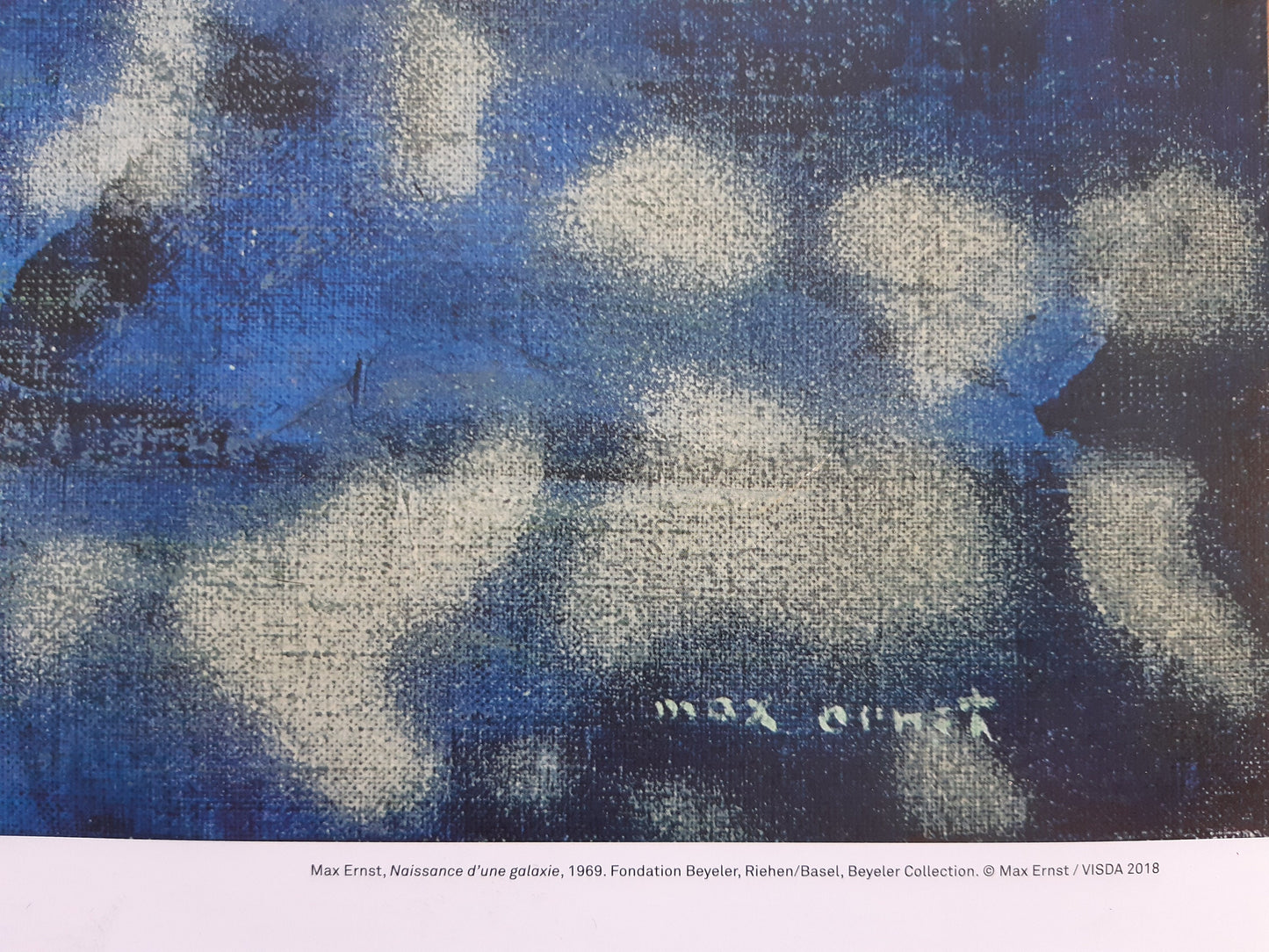 Max Ernst original art poster unframed - 33.1"×46.5" (84×118cm)